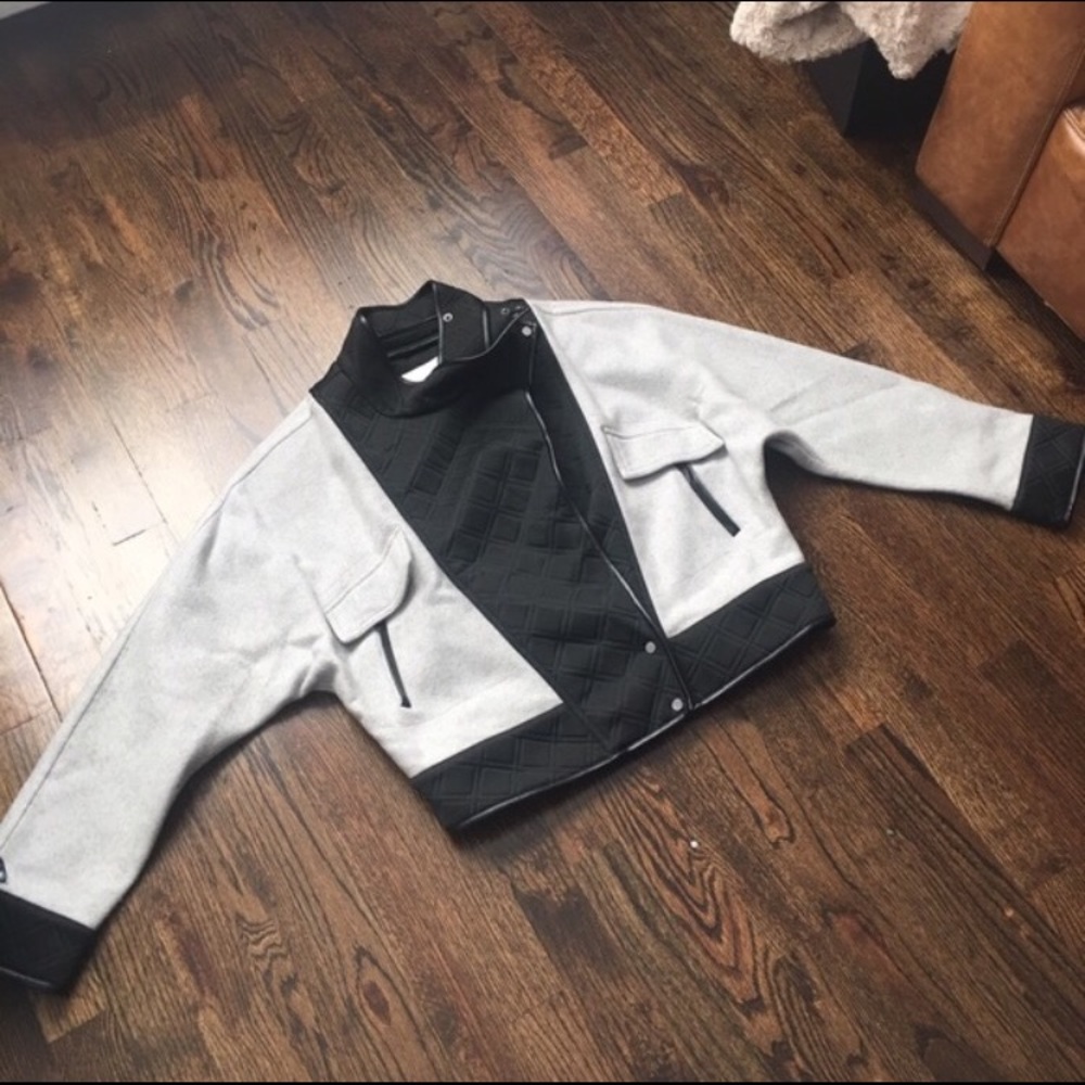 3.1 Phillip Lim Cropped Batwing Jacket
